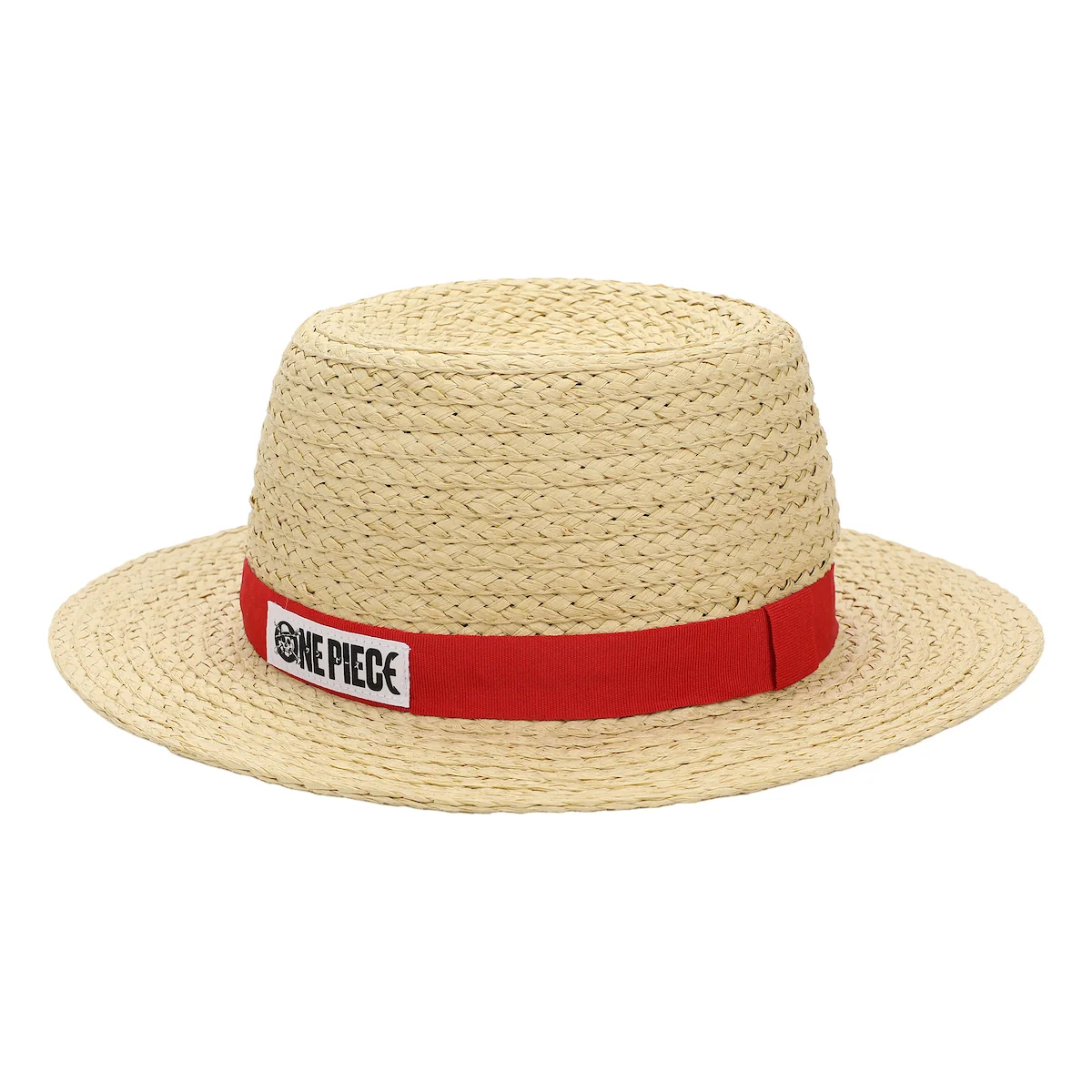ONE PIECE LUFFY COSPLAY STRAW BUCKET HAT WITH CHIN ROPE-zoom-5