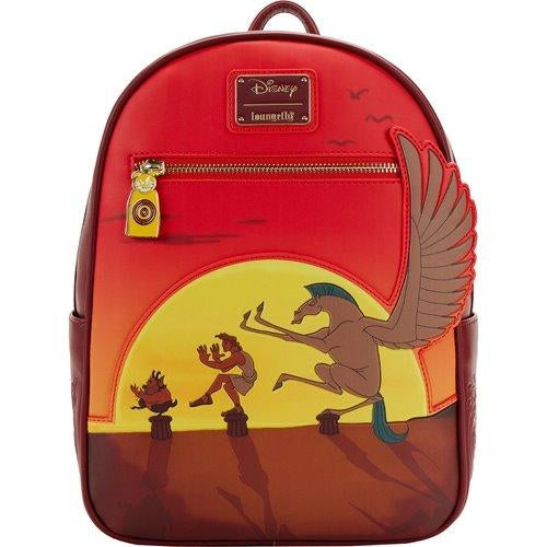 Loungefly Disney Hercules 25th Anniversary Sunset Mini Backpack