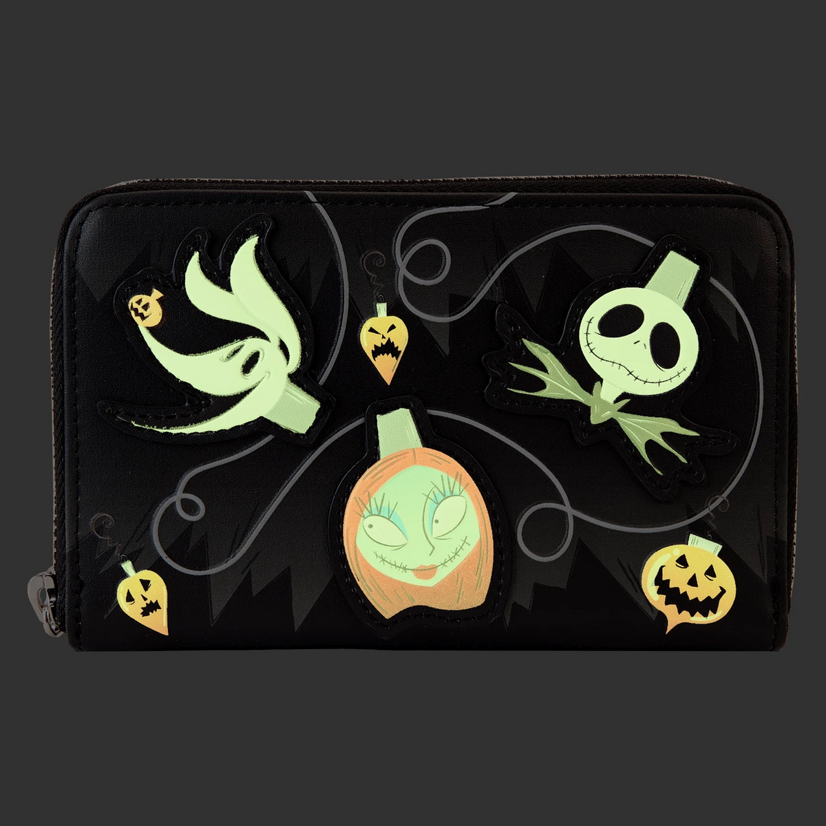 Loungefly Disney Nightmare Before Christmas Tree Lights Zip-Around Wallet-4