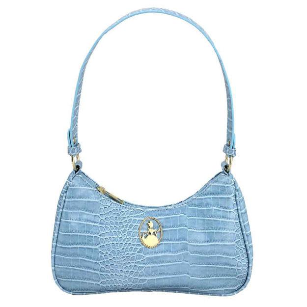 The Cinderella Handbag with Metal Badge-zoom-3
