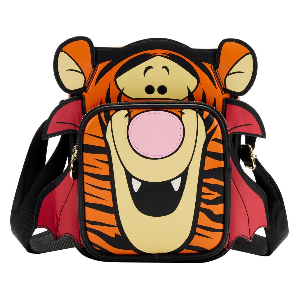 Loungefly Disney Winnie The Pooh Tigger Halloween Cosplay Passport Crossbody Bag-zoom-1
