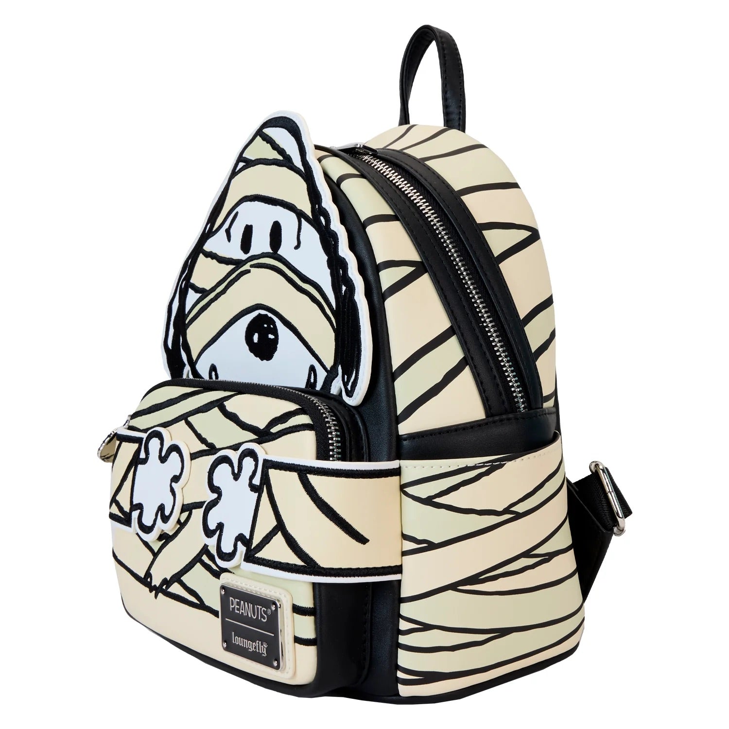 Loungefly Peanuts Snoopy Mummy Glow in the Dark Mini Backpack