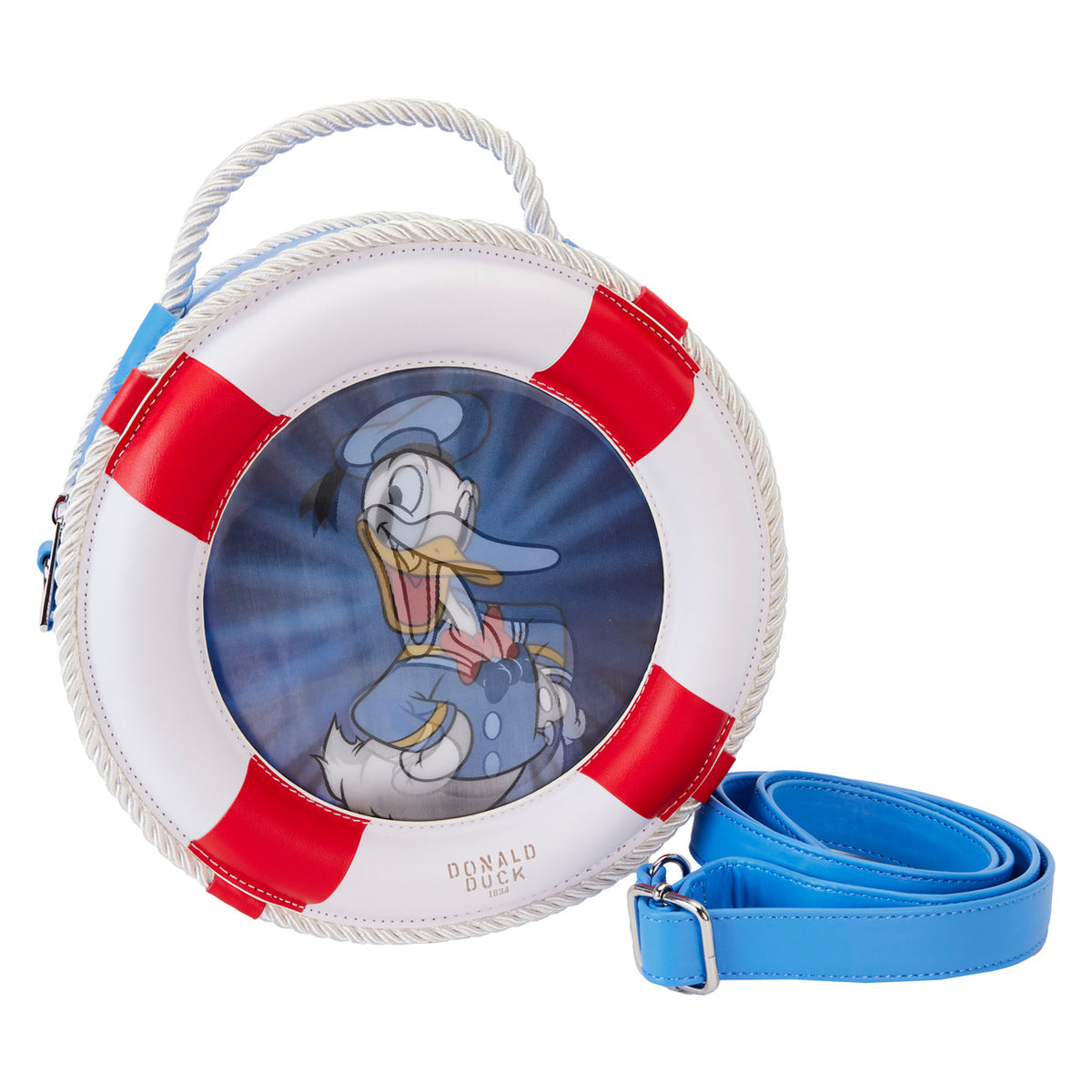 Loungefly Disney Donald Duck 90th Anniversary Lenticular Crossbody Bag-2