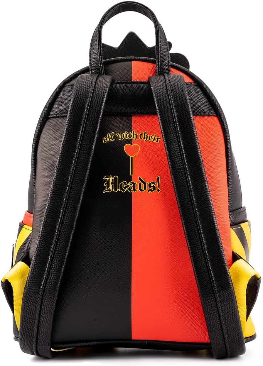 Loungefly Disney Villains Scene Queen Of Hearts Mini Backpack-5