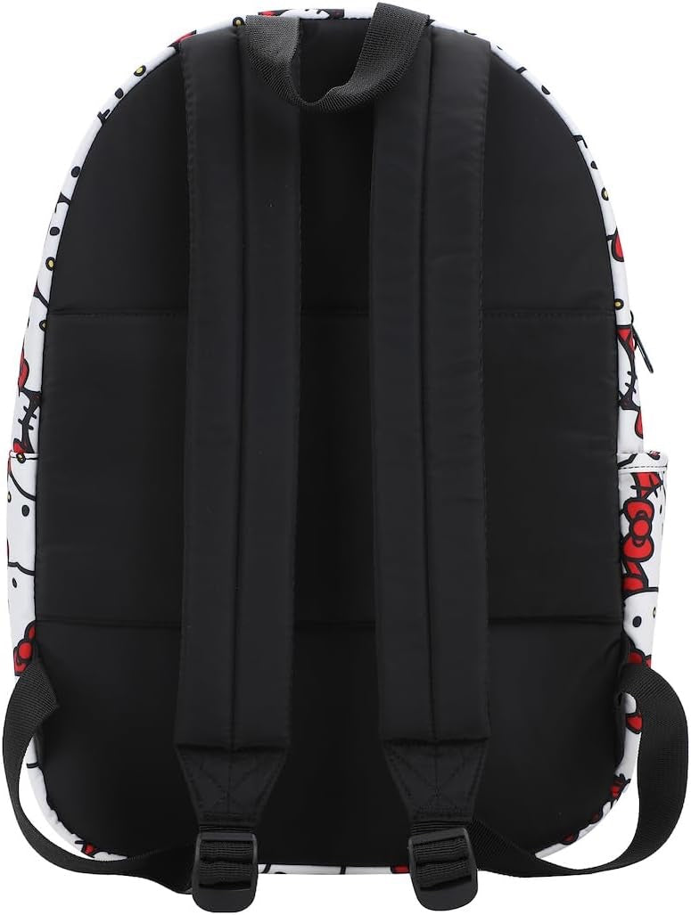 Sanrio Hello Kitty Head Toss AOP with Hello Kitty Verbiage Travel Backpack-4