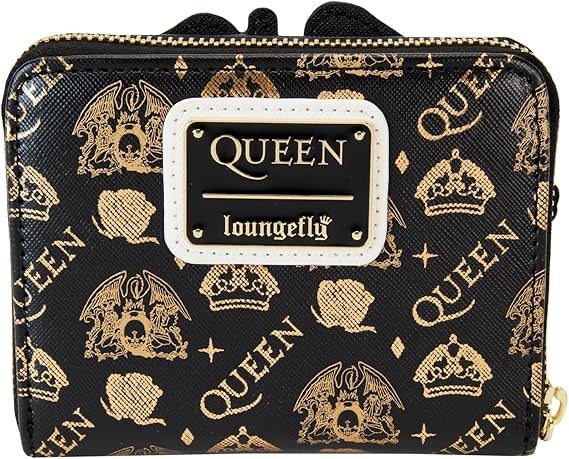 Loungefly Queen Logo Crest Zip-Around Wallet-3