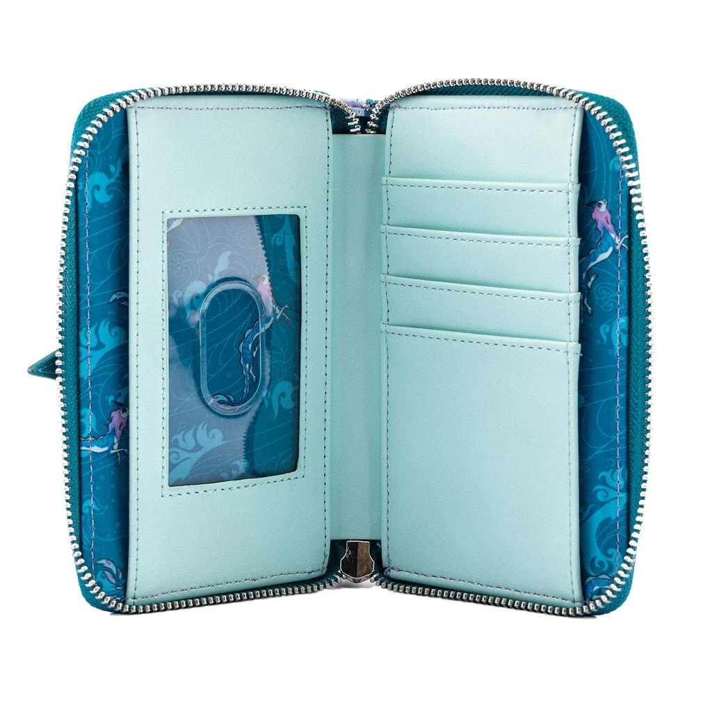 Loungefly Disney Raya and the Last Dragon Sisu Zip-Around Wallet-4