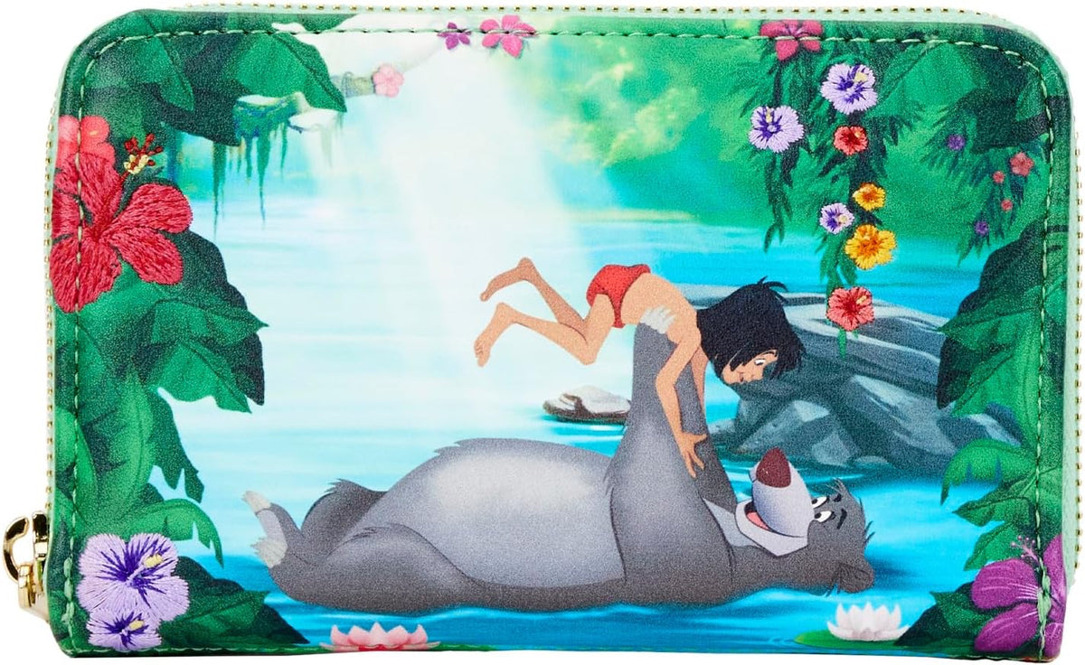 Loungefly Disney Jungle Book Bare Necessities Zip-Around Wallet