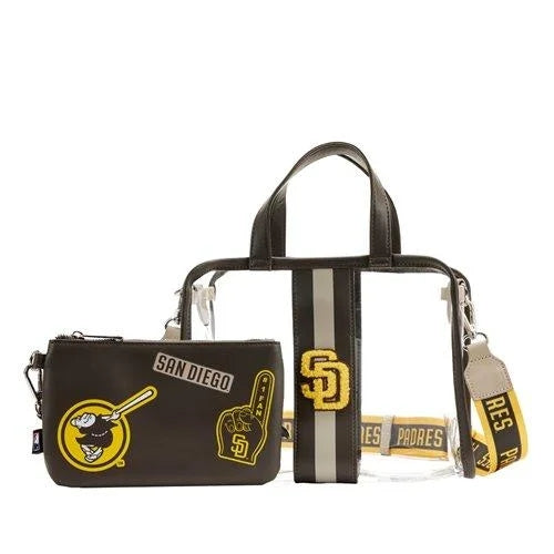 MLB San Diego Padres Stadium Crossbody Purse-8