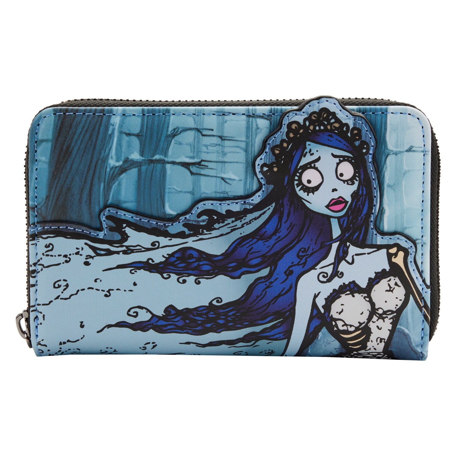 Loungefly Corpse Bride Emily Forest Zip Around Wallet-zoom-1