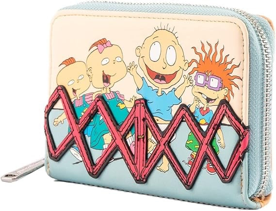 Loungefly Nickelodeon Rugrats 30th Anniversary Babies Zip-Around Wallet-2