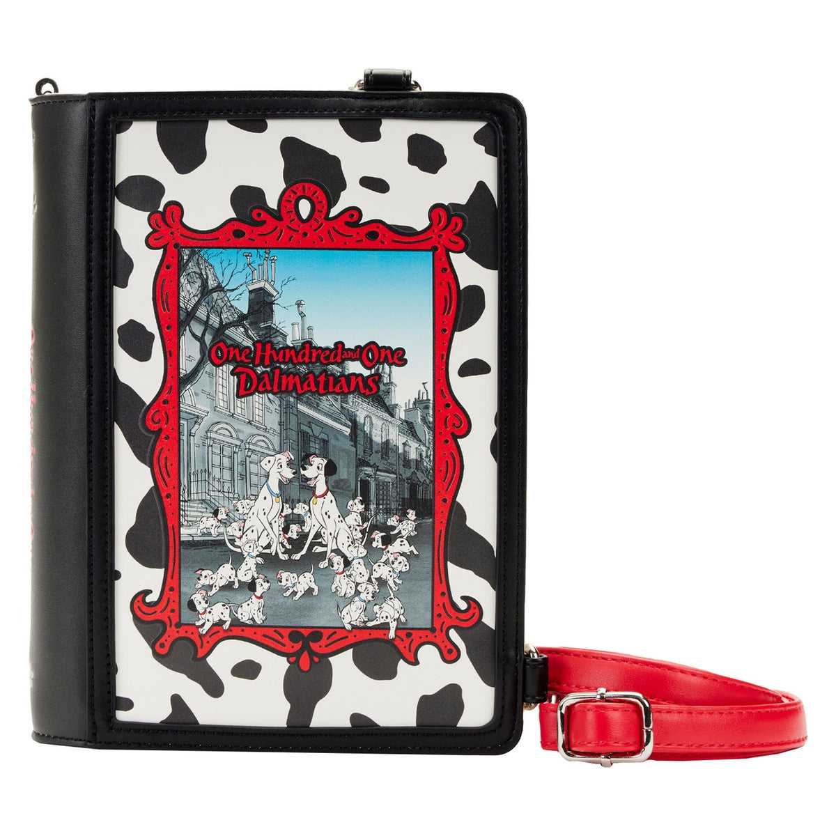 Loungefly Disney Classic Books 101 Dalmatians Convertible Crossbody Backpack Bag