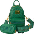 Loungefly Disney Bambi Texture Convertible Sling Crossbody Bag with Coin Bag