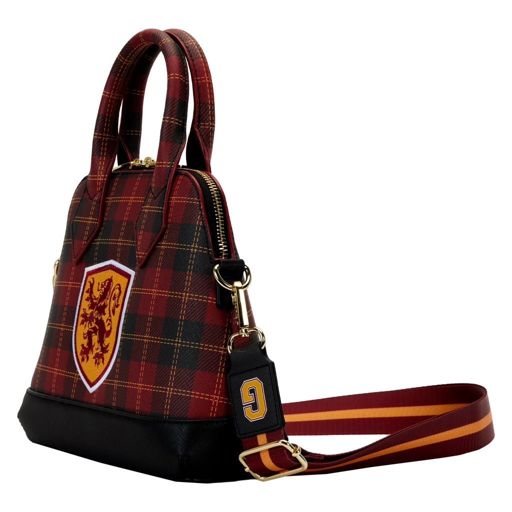 Loungefly Warner Brothers Harry Potter Varsity Gryffindor Plaid Crossbody bag
