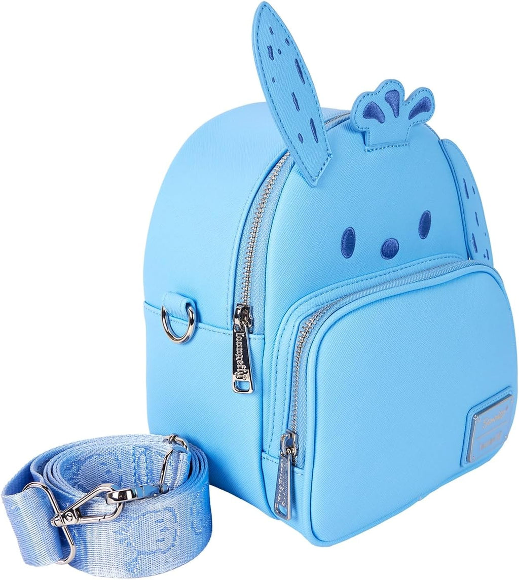 Loungefly Sanrio Pochacco Monochrome Cosplay Convertible Mini Backpack & Crossbody Bag