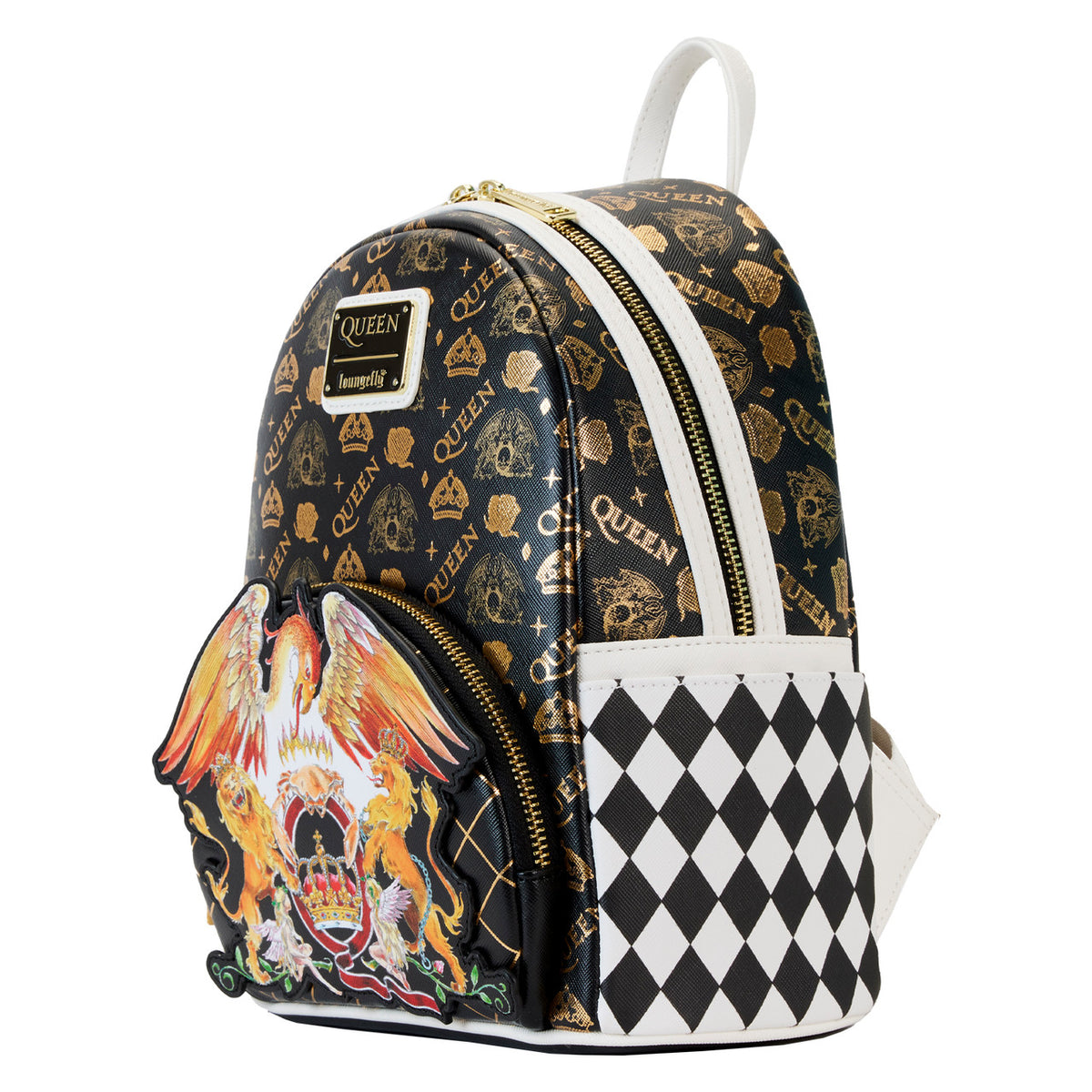 Loungefly Queen Crest Logo Mini Backpack-zoom-5