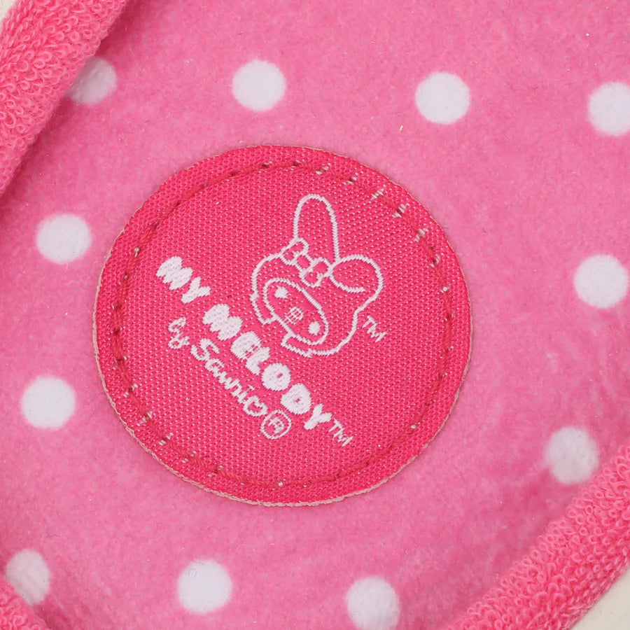 Sanrio My Melody 3D character Face Art Women's Pink open toed slide slippers-zoom-5