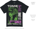 T Shirt Junji Ito Tomie Green and Purple BLK