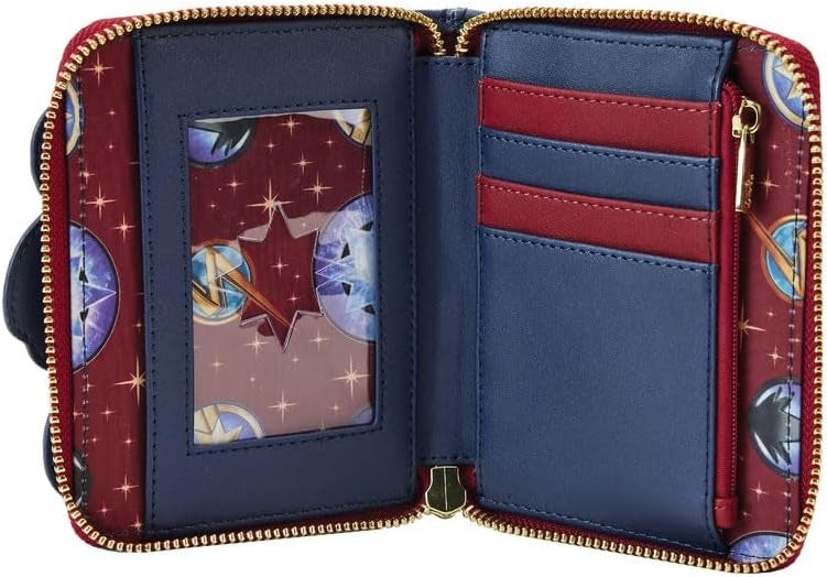 Loungefly Marvel The Marvels Group Zip-Around Wallet-zoom-2