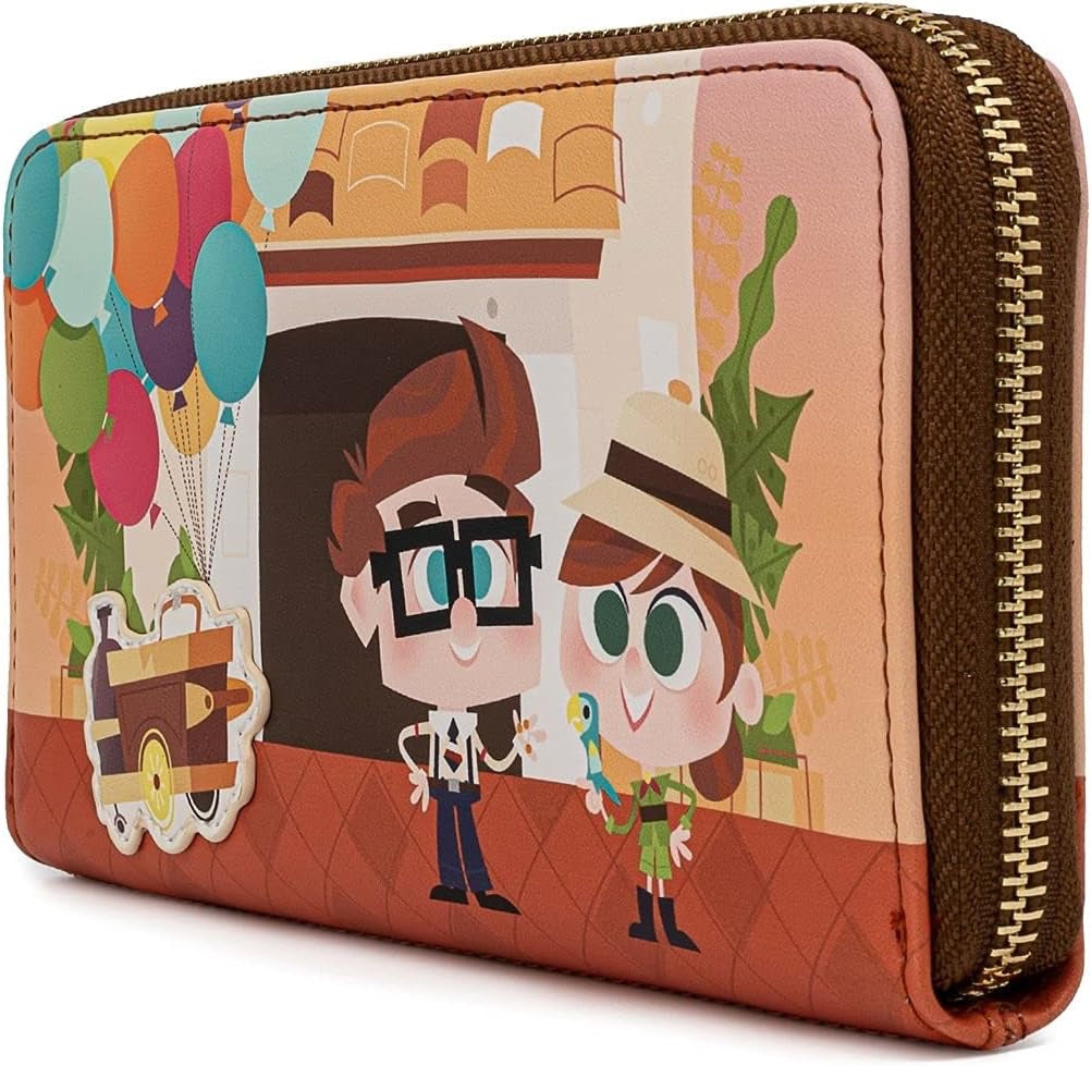 Loungefly Disney Pixar Up Working Buddies Zip Around Wallet-zoom-3