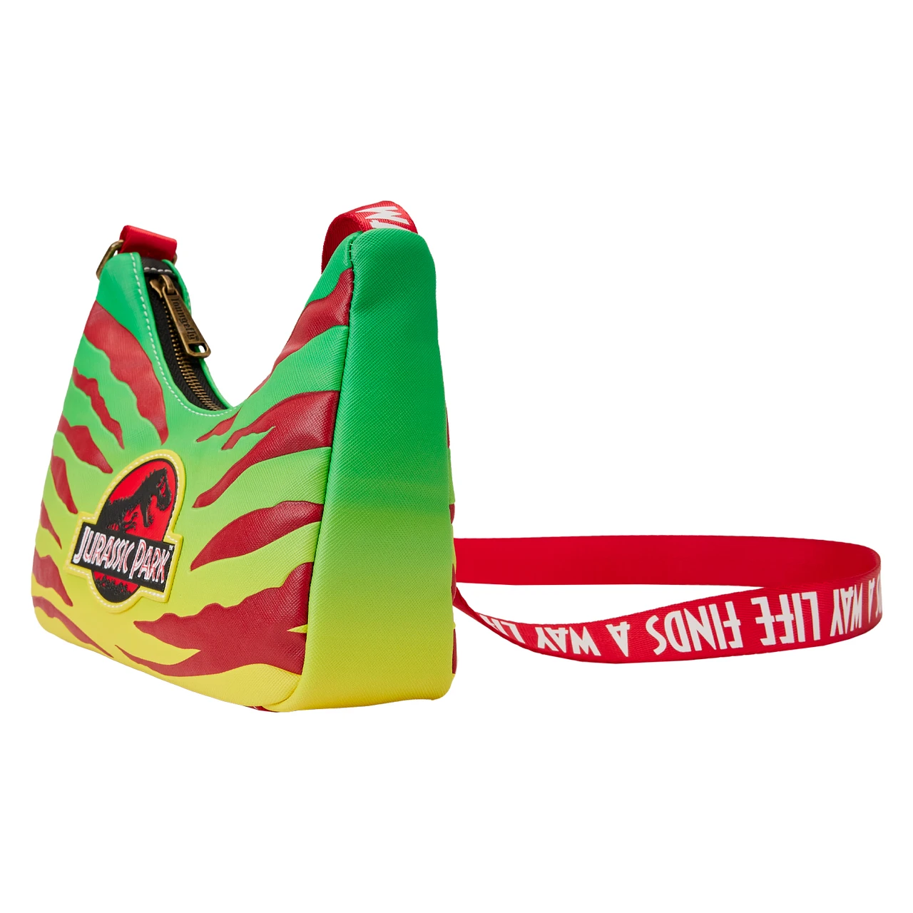 Loungefly Jurassic Park 30th Anniversary Life Finds a Way Crossbody Purse