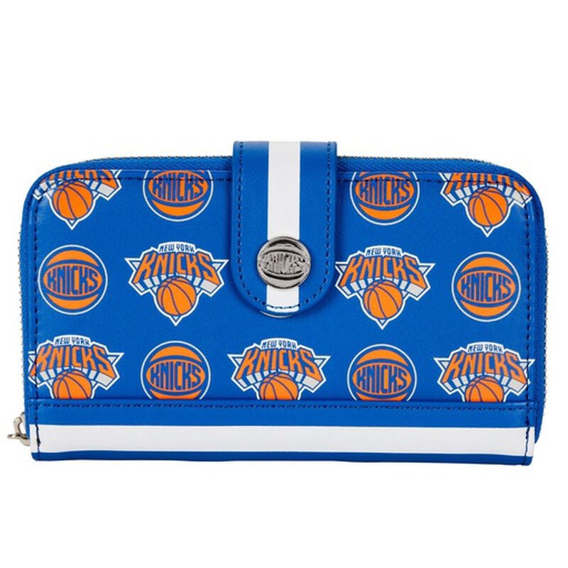 Loungefly NBA New York Knicks Logo Zip Around Wallet-1