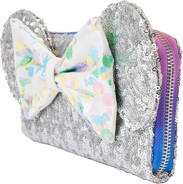 Loungefly Disney Mickey and Friends Birthday Celebration Zip-Around Wallet