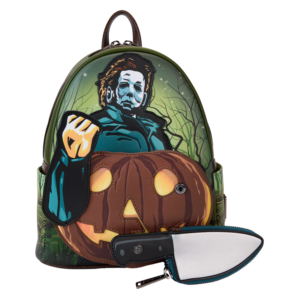 Loungefly Halloween Michael Myers Glow in the Dark Mini Backpack-1