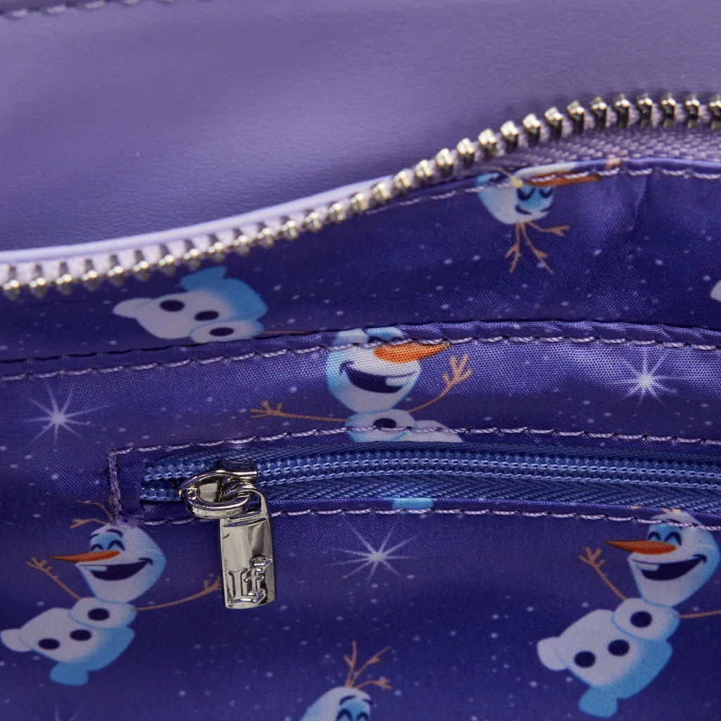 Loungefly Disney Frozen Elsa Princess Castle Crossbody Bag Purse Handbag-3