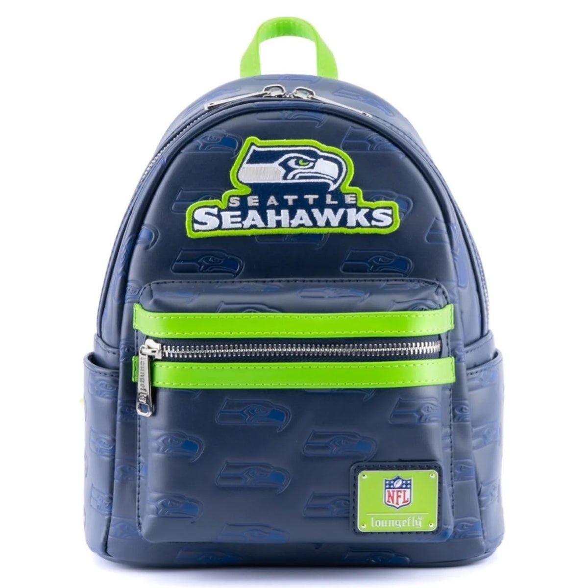 Loungefly NFL Seattle Seahawks Logo Mini Backpack-1