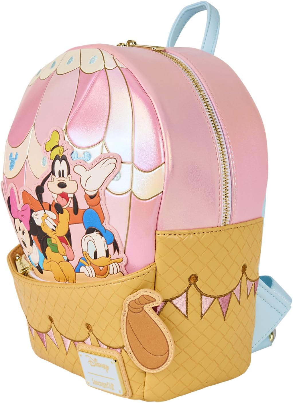 Loungefly Disney Mickey & Friends Figural Hot Air Balloon Mini Backpack-4