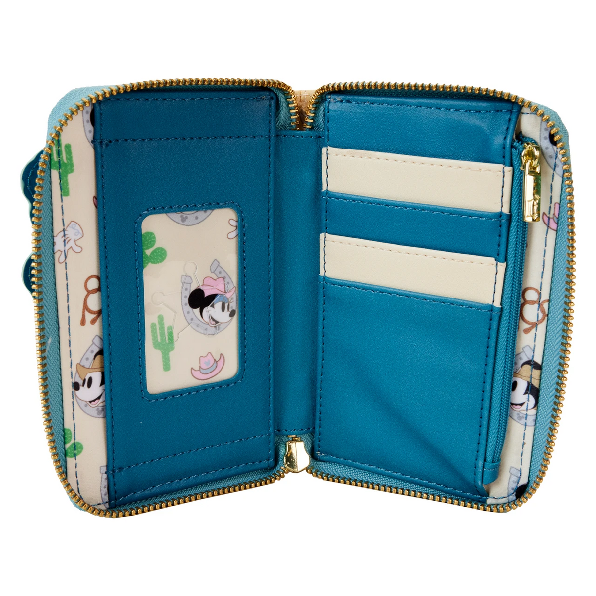 Loungefly Disney Western Mickey and Minnie Zip-Around Wallet-zoom-3