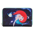 Loungefly Disney The Little Mermaid Princess Scenes Series Zip-Around Wallet