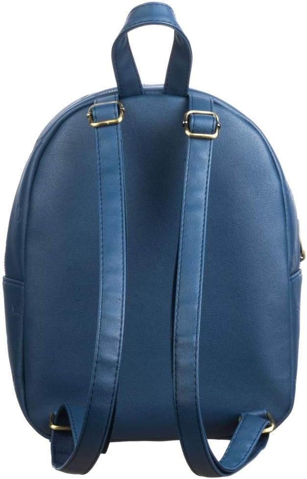 Harry Potter Hogwarts Ravenclaw Faux Leather Mini Backpack-6