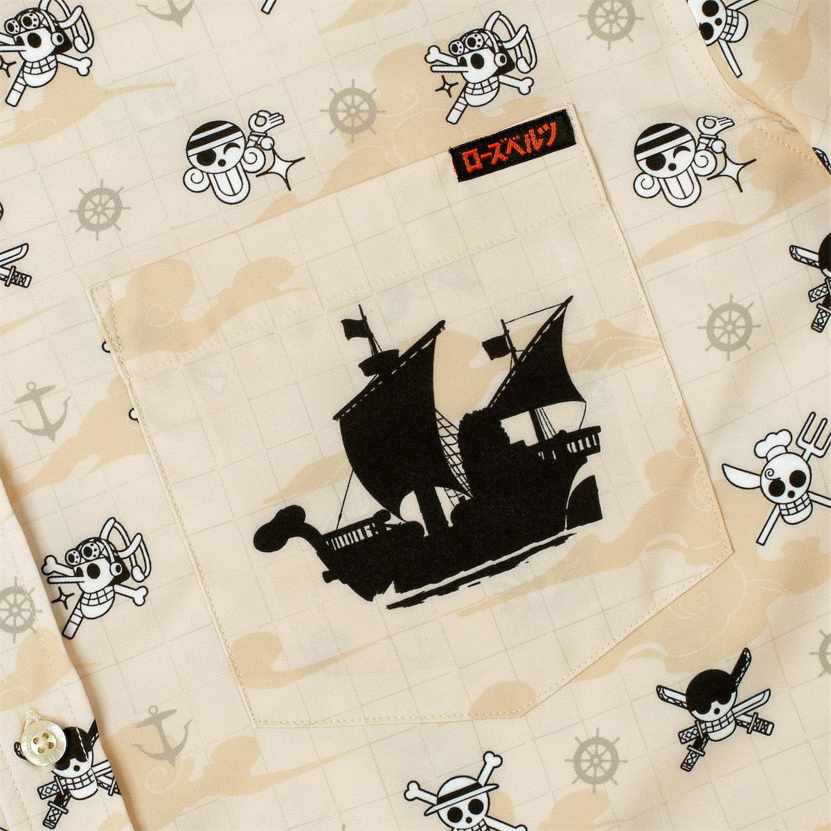 RSVLTS One Piece "From the East Blue" – KUNUFLEX Short Sleeve Shirt-zoom-4