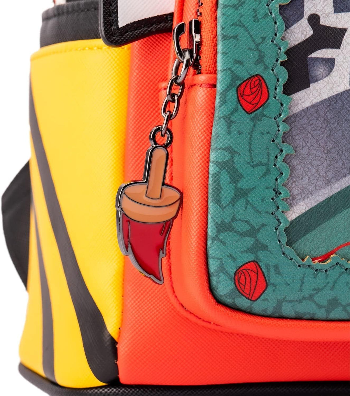 Loungefly Disney Villains Scene Queen Of Hearts Mini Backpack-4