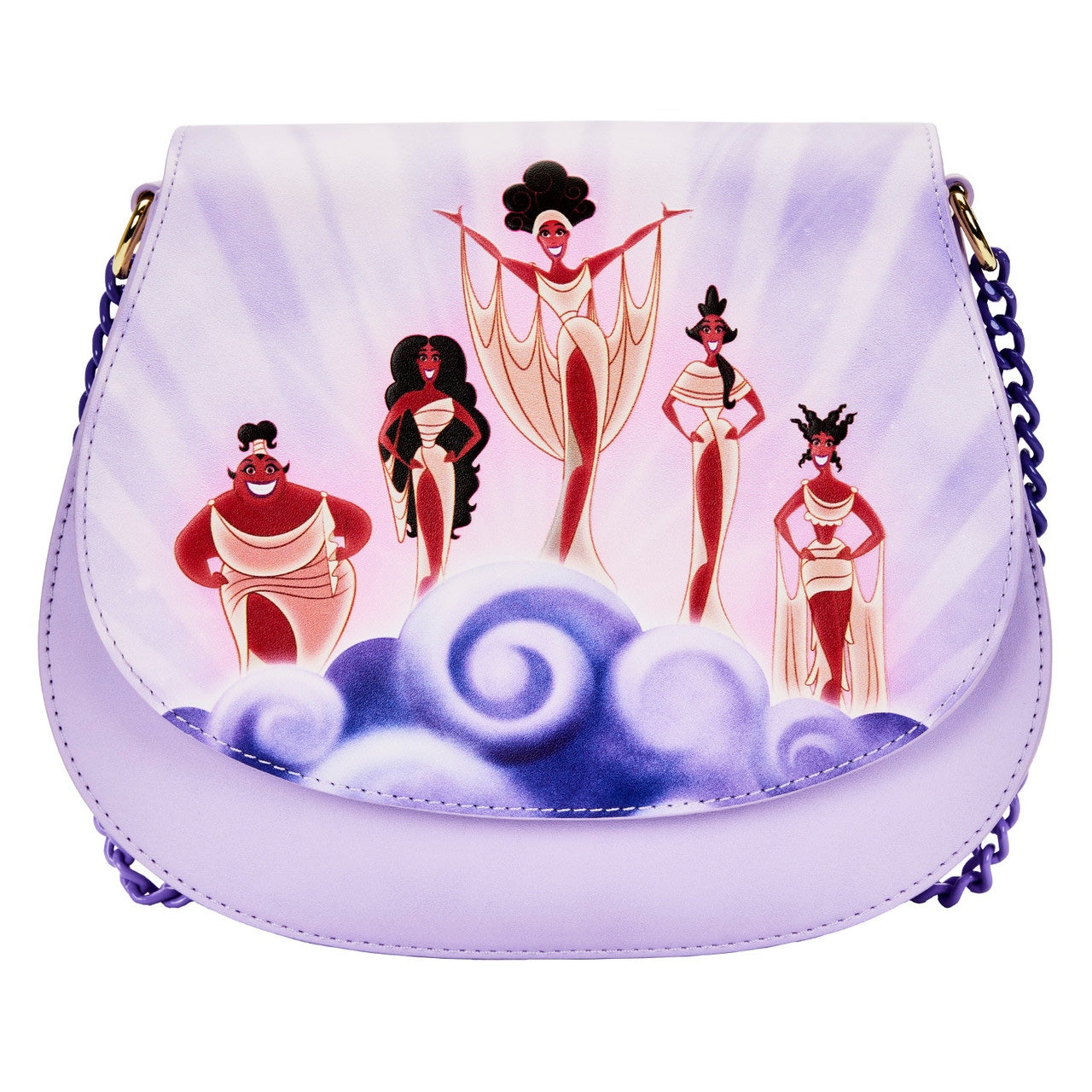 Loungefly Disney Hercules Muses Clouds Crossbody Bag-1