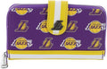 Loungefly NBA LA Lakers Logo Snap Wallet