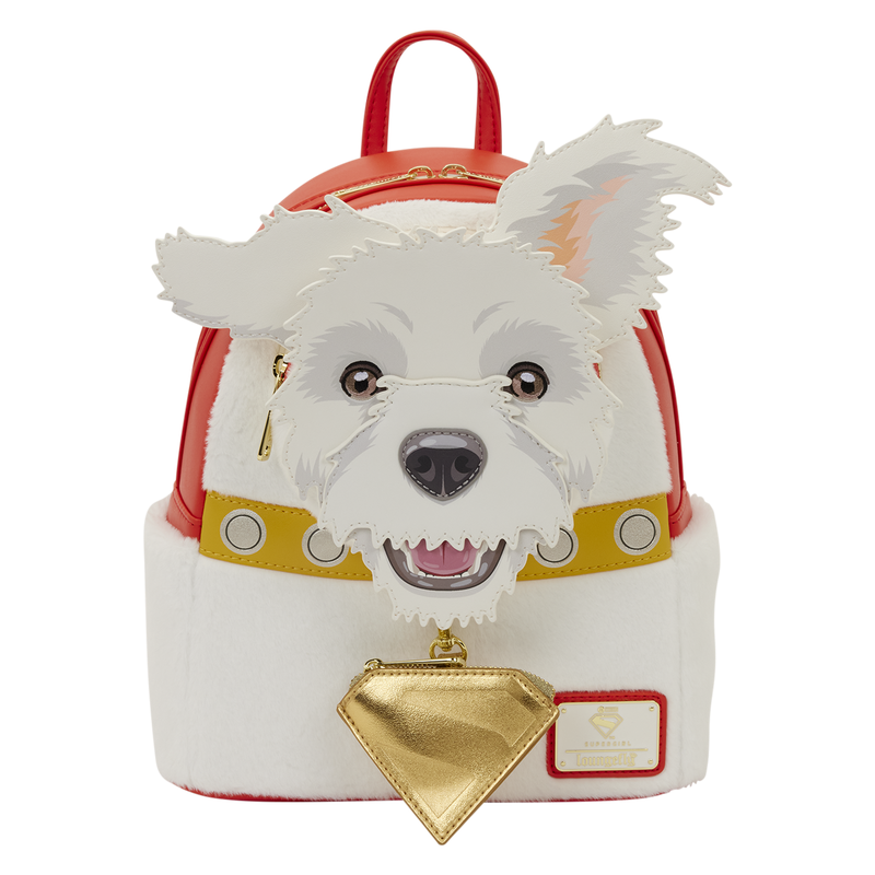Loungefly Supergirl Krypto Cosplay Mini Backpack