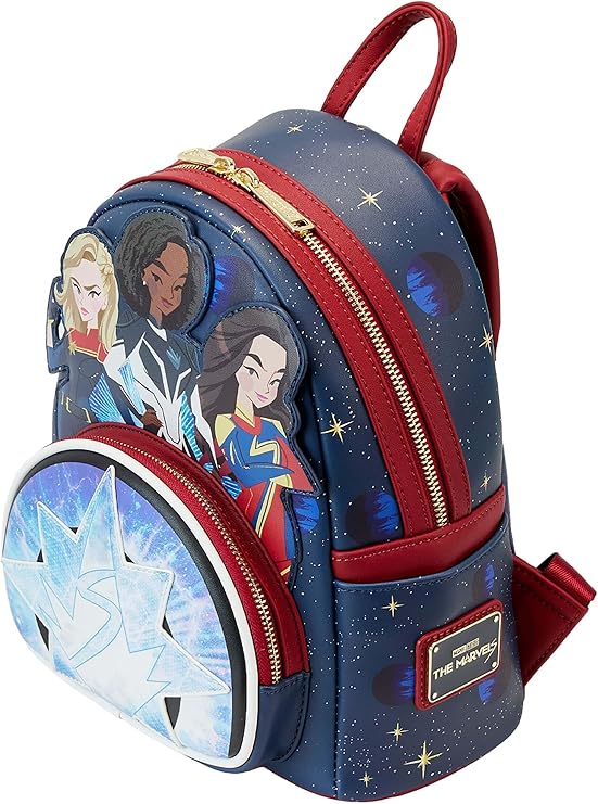 Loungefly Marvel The Marvels Group Mini Backpack-5