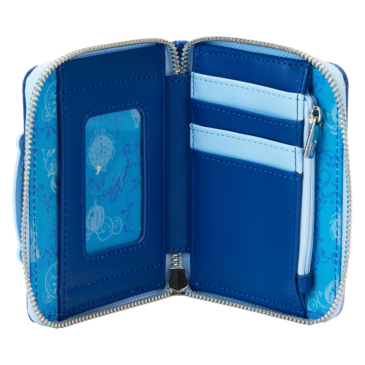 Loungefly Disney Cinderella 75th Anniversary Royal Ball Zip Around Wallet-3