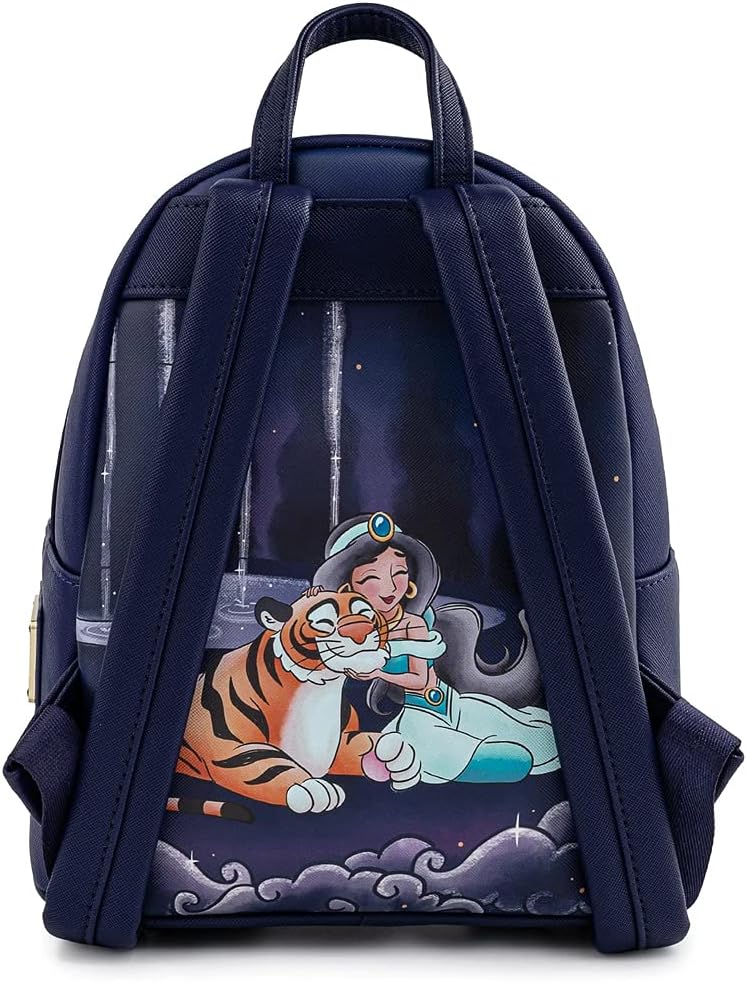 Loungefly Disney Aladdin Jasmine Castle mini backpack-3