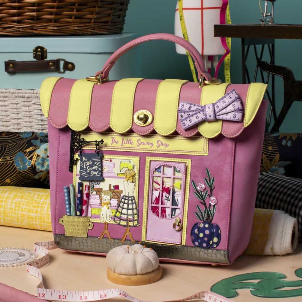 Vendula London Sewing Shop - Raspberry Edition Classic Backpack