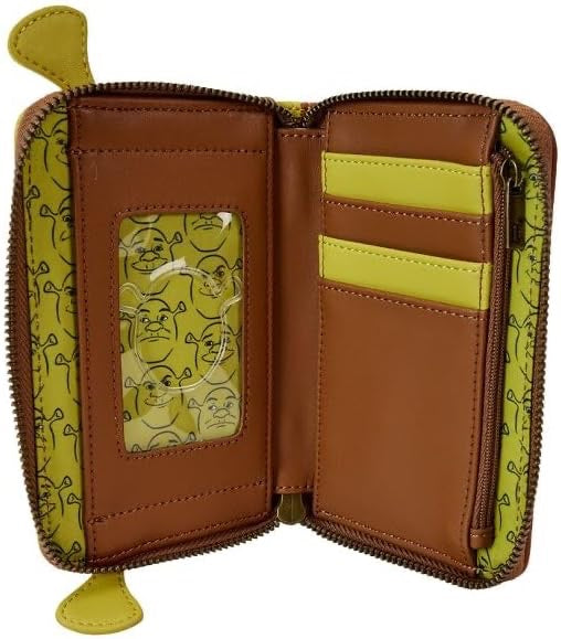 Loungefly Dreamworks Shrek Keep Out Cosplay Zip-Around Wallet-3