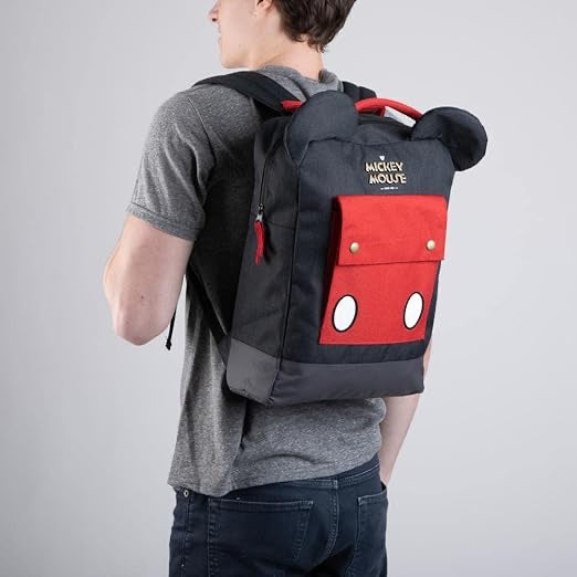 Disney Mickey Mouse 3D Ears Laptop Backpack-4