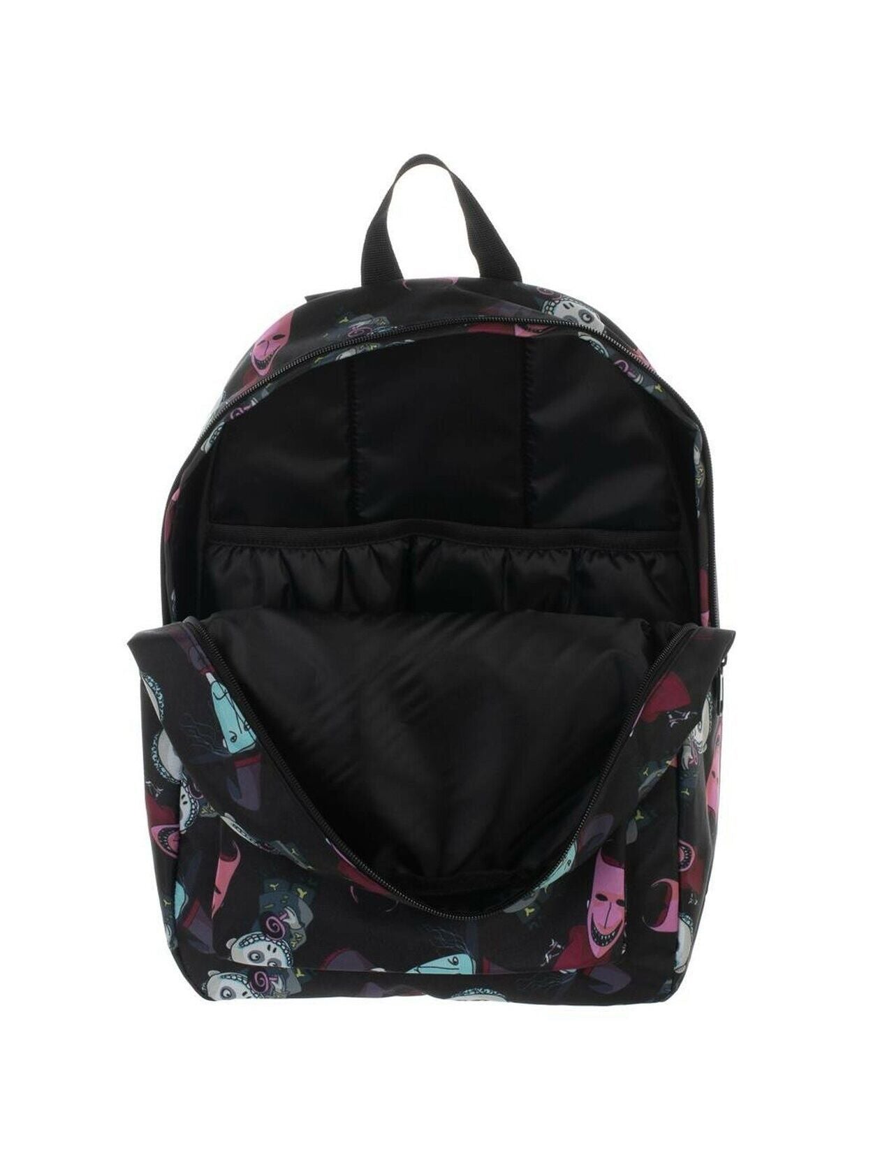 Nightmare before Christmas Lock, Shock and Barrel all over print nylon backpack-zoom-6