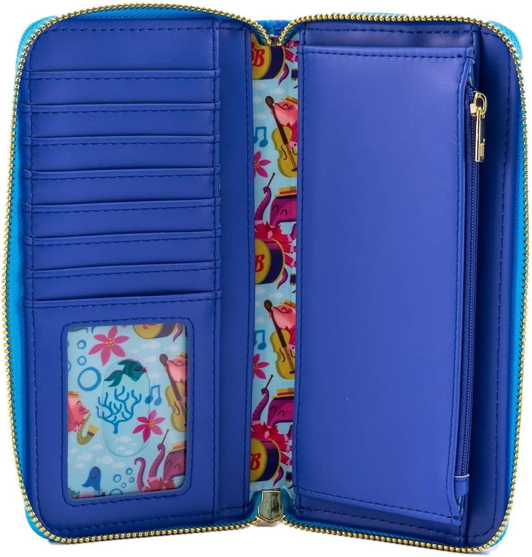 Loungefly Disney Bedknobs & Broomsticks Underwater Zip-Around Wallet-zoom-3