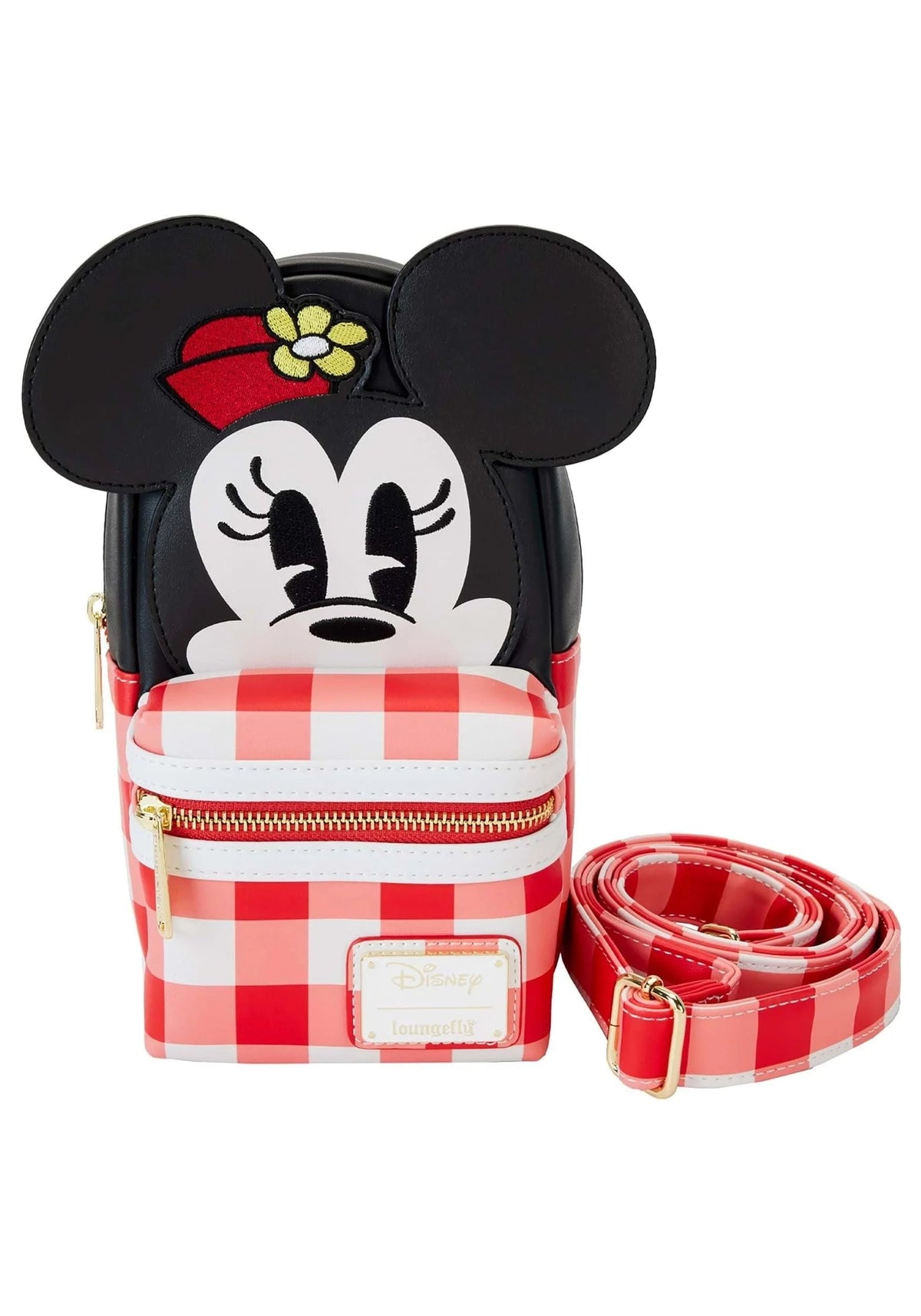 Loungefly Disney Minnie Mouse Cup Holder Crossbody-zoom-1