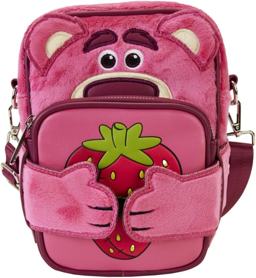 Loungefly Toy Story Lotso Plush Crossbuddies® Cosplay Crossbody Bag with Coin Bag-zoom-1