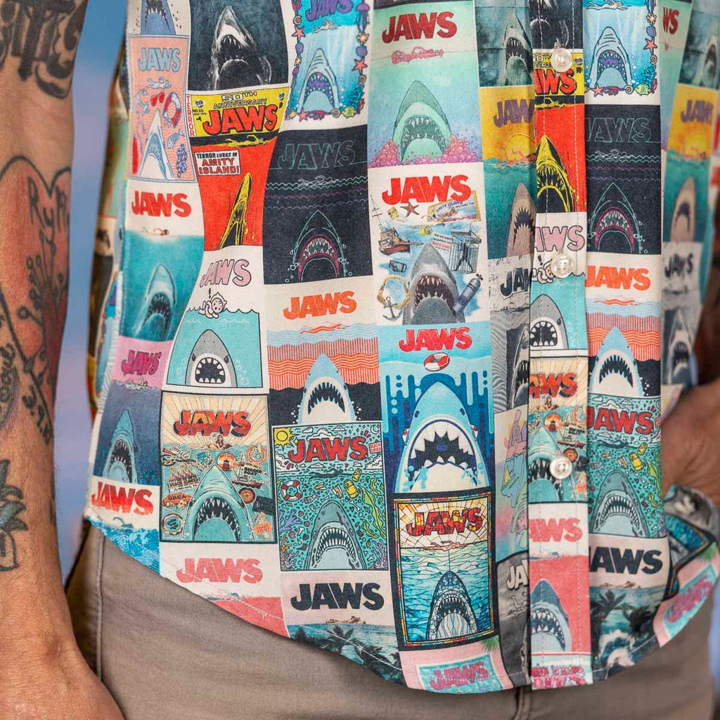 RSVLTS Jaws 50th Anniversary "Great White Gallery" – KUNUFLEX Short Sleeve Shirt